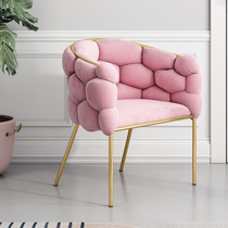 Nordic makeup chair Net celebrity ins Bedroom light luxury dresser chair Beauty salon nail salon Modern cloakroom stool