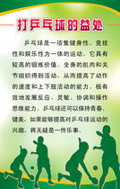 The benefits of 598 film poster printing display board inkjet photo 628 the benefits of playing table tennis