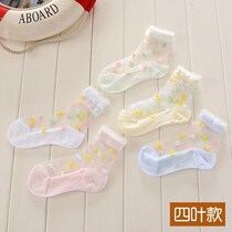 Childrens socks summer thin model 1 Summer 2 girls 3 Children 4 Boys 5 girls zi 6 boys 7 years old 8