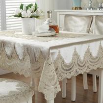 embroidered tablecloth table dining table cover lace table