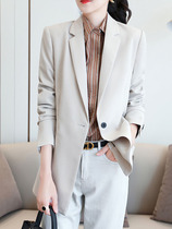 JOLIMENT socialite professional small blazer women 2020 Autumn New button slim slim slim light luxury suit