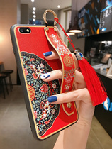 oppoA77 mobile phone case poop f3 women National tide popoa77 Chinese style oppo A77 lanyard 0poa anti-drop p00pa77 silicone op