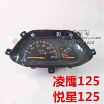 Motorcycle instrument Lingying 125 ZY125 Qianjiang 125 Scooter instrument odometer Ruixing instrument