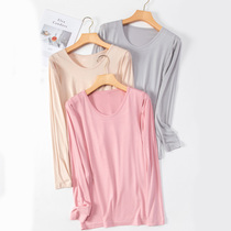 Maternity dress postpartum breast-feeding blouse during pregnancy Long sleeves t-shirt Modale out for summer spicy moms breastfeeding sleeping clothing thin