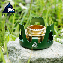 Outdoor portable alcohol stove Small camping stove Car camping supplies Cooking samovar Outdoor equipment picnic stove