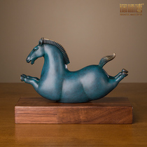 Copper master all copper ornaments happy pony home jewelry Copper Crafts gift children gifts