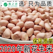 2020 New Peanuts White Sand New Shandong Special Grade Pink Skin Fresh Without Shell Bulk Small Grain Peanuts