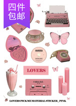 ●JY groceries●Domestic spot Korea loverspickme Color physical pvc a6 sticker