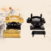  Fan rack Folding fan bracket Group fan bracket Bride wedding fan base Chinese style Chinese style classical style palace fan display rack