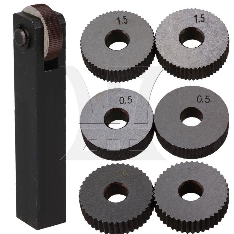 Straight Knurled Knife Set Hob Roller Complete Set Of Manual TeethIng Tools 1.0 0.5 1.5 2.5