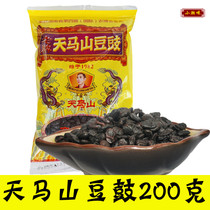 Hunan Liuyang Special production Old brand Tianma Mountain Bean Sauce Liuyang Taiping Bridge Bean Drum 200 gr Original Juice Seasoning Kitchen Dish