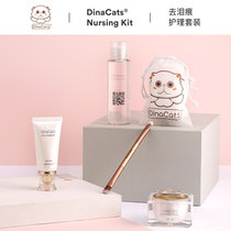 Race-level products DinaCats Dina Cat house Thailand imported cat and dog pet tear-free water artifact set