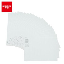 Comix 20 installed A4 transparent two-page file set L-type folder single clip EA31