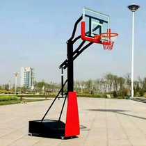 Mobile liftable basketball rack young people indoor and outdoor children adult outdoor shooting competition training standard basket frame
