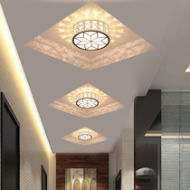 Aisle lights porch lights porch lights entrance lights living room led ceiling lights downlights Crystal balcony entry lights