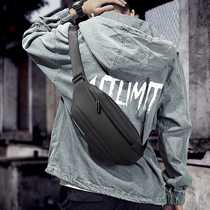 Mens bag tide brand breast bag mens ins super fire small belt bag lightweight one-shoulder cross-body bag small bag mens bag shoulder bag
