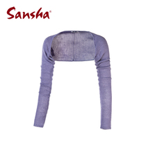 Sansha Sansha official body practice clothing knitted warm protective gear shoulder sweater KT13A