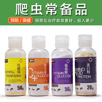  Vitamin C Glucose Electrolyte Protein Powder Cold Anorexia Reptile Regular Health Supplements