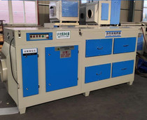 Plasma photooxygen integrated machine industrial smoke removal and deodorization purifier equipment UV photooxygen catalytic exhaust gas treatment equipment