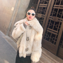 dearyan2021 new fall winter Spain imported Tuscana fur one fur coat women