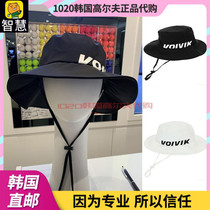South Korea VOLVIK golf cap 21 autumn golf female character standard color big eaves sun shade hat