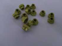 HB1-801 Hexagonal self-locking nut aviation standard parts aviation nut fastener LY11 HPB59-1