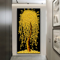 5d Diamond painting fortune tree porch modern simple diamond embroidery cash tree sticking diamond cross stitch 2019 new living room