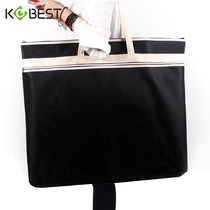 Kangbai A2 portable zipper bag Document bag Childrens album bag Out of the portable large document bag handbag art bag
