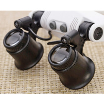 New products factory direct sales replaceable multiple lenses wearing repair magnifier glasses style with lamp enlarged mirror 9892G-3A