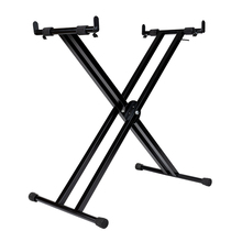 Electronic piano stand Electric piano stand Universal double tube X stand Portable storage foldable lifting piano stand