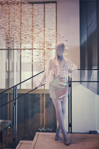 (Zentai Dreamer) Nylon special color * mysterious purple) All-inclusive tights)High elastic luster temperament