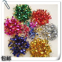 Kindergarten leather fascia wrist flower hand flower dance performance hand ring children dance bell hand ring flower games