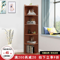  Corner cabinet corner storage cabinet corner shelf living room triangle cabinet storage cabinet corner bookcase small corner cabinet