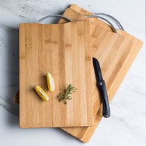 Household kitchen chopping board solid wood chopping board small antibacterial and mildew-proof dormitory cutting fruit cutting kitchen knife and panel chopping board