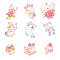 Cute tape collection LAPUTA Laputa original DIY hand account girl heart stickers Japanese washi special oil roll