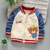 Boys  spring jackets 2020 new mens and womens baby childrens coats middle and small childrens spring fashion Korean tops