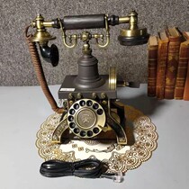 1892 Ericsson telephone old - fashioned handshake the old - fashioned home rotary disc retro machine