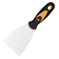 Deli putty knife blade Putty knife scraper tool decoration shovel Stainless steel cleaning blade Batch ash knife mud