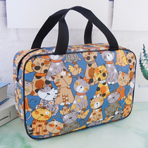 Travel wash bag Cartoon bath makeup bag Female portable male large capacity waterproof bath bag Bath bag portable bath bag