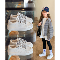 UK Next Sara Children Sneakers 2022 Spring New Boys Fashion Little White Shoes Girl Breathable Board Shoes