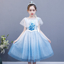 Frozen Aisha princess dress Aisha dress sub new Aisha clothing childrens clothes womens summer clothes summer