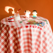 Zuo Hamden Road tablecloth cartoon cute tablecloth thickened cartoon tablecloth Original cartoon animation tablecloth
