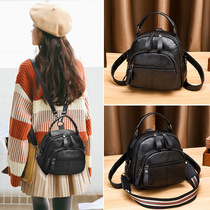 Hong Kong packs women 2022 new trends Soft leather Single shoulder bag Han version Fashion Double shoulder bag minimalist Satchel Pet Bag