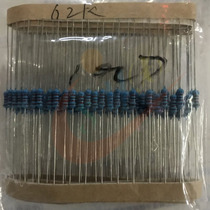 1 4W 0 25W 25W 1% 62K 68K 68K 75K 91K one thousand 91K European colour ring plug-in metal resistance