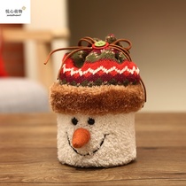 Christmas Christmas Christmas Eve Apple Box Santa snowman Deer Candy Box Send Girlfriend Child Gift Box Candy Jar