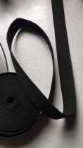 Black 2 5cm polypropylene encryption thickened webbing can be used as the tape rope strap