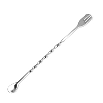 Bar Bar Spoon Stainless Steel Coffee Spoon Western Fashion Stirring Bar Spoon