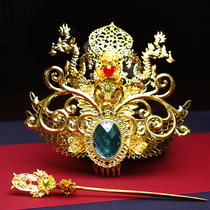 Ancient clothing hair accessories phoenix crown hairpin Chinese style palace imperial concubine styling hair jewelry Photo performance accessories Q170