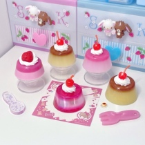 Silk Belated House Original Homemade Strawberry Caramel Pudding Airbag Bracket Cute Pendant Girl Hearts Pendulum