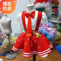 June 1 new shiny little Red Star performance costume dance costume costume chorus Costume Festival poetry recitation costume